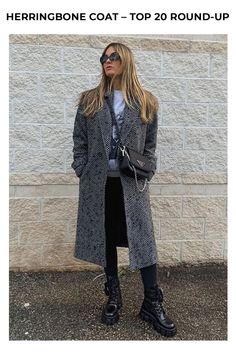 Top 20 herringbone coats Chevron Coat Outfit, Herringbone Jacket Women, Zara Herringbone Coat, Herringbone Jacket Outfit, Long Tweed Jacket Outfit, Check Coat Outfit, Herringbone Coat Outfit, Herringbone Coat Women