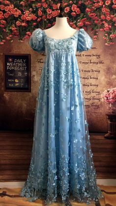 Daphne Bridgerton Dress, 1800s Dresses, Bridgerton Party, Daphne Bridgerton, Regency Era Fashion, Daphne Dress, Regency Dress, Period Dress, Regency Fashion