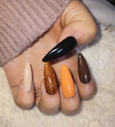 Are you looking for cute fall nails that you can recreate in the salon? If so, you need to see this post! Fly Nails, Fall Nail Ideas, Long Almond, Simple Fall Nails, Medium Almond, Short Coffin, Pumpkin Nails, Alcohol Wipes, Cute Nails For Fall