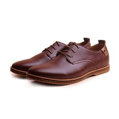 Item Type: Shoes Gender: Men Insole Material: PU Upper Material: PU Lining Material: PU Outsole Material: Rubber Shoes Type: Oxfords Closure Type: Lace-Up Colour: Black, Blue, Brown, Red, White Package Includes: 1 x Pc US Size EU Size cm / inch 6.5 39 24.5 / 9.65 7 40 25 / 9.84 8 41 25.5 / 10.04 8.5 42 26 / 10.24 9.5 43 26.5 / 10.43 10 44 27 / 10.63 10.5 45 27.5 / 10.83 11 46 28 / 11.02 12 47 28.5 / 11.22 12.5 48 29 / 11.42 Office Men, Comfortable Office, Office Shoes, Leather Oxford Shoes, Mens Fashion Shoes, Mens Clothing