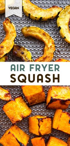 Air fried squash pieces. Air Fryer Acorn Squash, Squash Fries, Whole30 Dinner Recipes, Acorn Squash Recipes, Healthy Vegetable, Squash Recipe, Butternut Squash Recipes, Fries Recipe, Air Fryer Dinner Recipes