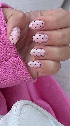 Dot Nails, Smink Inspiration, Summery Nails, Polka Dot Nails, Her Nails, Dots Nails, Cute Gel Nails, Dream Nails, Fire Nails