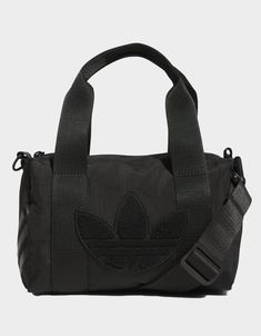 Adidas Originals Trefoil Chenille Crossbody Bag. This Adidas Crossbody Bag Is One You'll Use Often. It Has Space For Your Daily Essentials, With An Array Of Pockets To Keep Small Items Organized. Simply Adjust The Strap For A Comfortable Fit. A Chenille Trefoil Badge Adds The Final, Sporty Touch. Crossbody Strap Adjusts Up To 55". D-Rings Allow For Multiple Ways To Wear. Multiple Pockets. Imported. Adidas Crossbody, Flannel Sweatshirt, Boys Graphic Tee, Boys Backpacks, D Rings, Silver Shoes, Slipper Shoes, Daily Essentials, Black Cross Body Bag