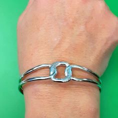 307- Bracelet Bangle Cuff Braid Knotted Infinity Style Design Silvertone Stainless Steel Open Back Adjustable New Unused Bracelet Cuff, Bracelet Bangle, Cuff Bangles, Style Design, Womens Jewelry Bracelets, Open Back, Cuff Bracelets, Bangle Bracelets, Silver Tone