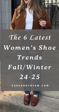 Step up your style with our guide to the 6 hottest shoe trends fall winter 2024-2025. From chic rider boots to pretty ballet flats and elegant loafers, we’re covering the latest shoe fashion. Explore these must-have 2024 women’s shoe trends today! Shoe Trends Fall 2024, 2025 Shoes Trends Women, Shoe Trends 2024, Comfortable Fall Shoes, Winter Shoe Trends, Size 12 Women Shoes