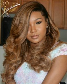 Brunette Long Weave Hairstyles, Blond Balayage, American Hairstyles, Balayage Blonde, Front Hair Styles, Beautiful Long Hair, African Hairstyles, Blonde Balayage, Afro Hairstyles