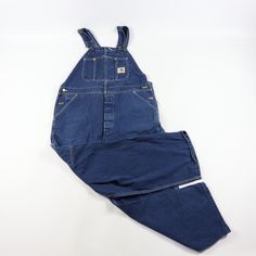 Vintage 80s Carhartt Denim Overalls Overalls Comes From A Smoke-Free Household There Is A Small Hole In The Right Leg Blue Mens Size Large (No Size Tag; See Measurements) Measurements: 29 Inch Inseam 57 Inches From Top To Bottom 19.5 Inches Across The Waist Laid Flat Cotton Us Shipping Is Free $15 To Canada $24 Internationally Check Out My Other Items In My Store! I62 Large Jeans, Overalls Jeans, Carhartt Jeans, Men Carhartt, Carhartt Mens, Denim Overalls, Size Tag, Mens Jeans, Overalls