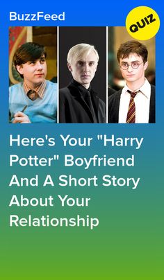 three harry potters are featured in this poster