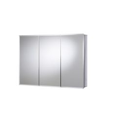 36 in. x 26 in. Recessed or Surface Mount Triple Door Tri-View Medicine Cabinet - Super Arbor Recessed Cabinet, Surface Mount Medicine Cabinet, Beveled Edge Mirror, Recessed Medicine Cabinet, Medicine Cabinets, Medicine Cabinet Mirror, Favorites List, Luxury Bath, Types Of Doors