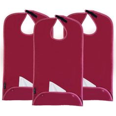 "Not Your Average Adult Bib - Classy Pal Clothing Protectors are much more than the typical adult bib on the market. The adult bibs for eating are composed of the finest soft maroon terry cloth material with a waterproof inner lining to help under clothes stay clean when spills happen. For many adult senior citizens wearing a bib is demoralizing, but now your loved one can feel dignified, confident and beautiful. Your Clothing is Protected - The Classy Pal adult clothing protector \"bibs\" were Clothing Protectors, Adult Bibs, Marketing Photos, Plain Dress, Commute To Work, Protective Clothing, Pearl Design, Cloth Material, Silver Brooch