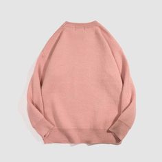 Features: Unisex Relaxed fit Round neck Knitted construction Ribbed sleeve cuffs and bottom hem Material: polyester, cotton