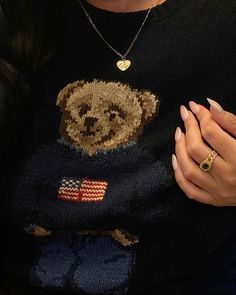 Ralph Lauren Aesthetic, Super Rich Kids, Polo Bear, Looks Street Style, Stockholm Fashion, Winter Fits, Ralph Lauren Outfits, Old Money Aesthetic, Ralph Lauren Sweater