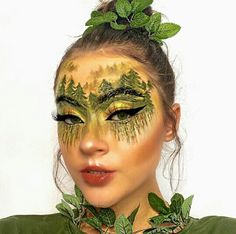 Maquillaje de la naturaleza Art Eyeshadow, Makeup Soft Glam, Artsy Makeup, Angel Makeup, Makeup Soft, Makeup Course, Cool Makeup Looks