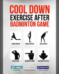 a poster with instructions on how to do an exercise