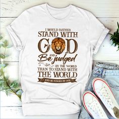 Tshirts Women, Christian Shirts Designs, Spiritual Shirts, Shirt Quotes, Christian Verses, I Would Rather, Fat Workout, Cute Shirt Designs, L And Light