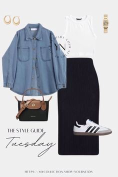 trending outfit Kemeja Denim, Stylish Outfits Casual, Modest Casual Outfits, Modesty Outfits, Fairy Style, Modern Sandals, Hijabi Fashion Casual, Butterfly Knot, Hijabi Outfits Casual