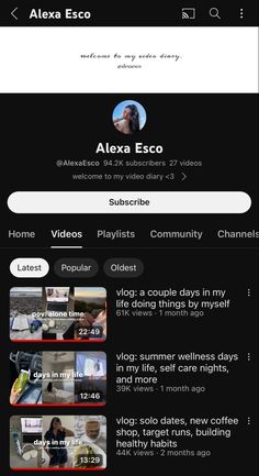 an iphone screenshot shows the profile of alexa esco on his twitter account