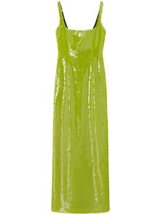 green sequin design square neck concealed rear zip fastening sleeveless long length straight hem 16 Arlington, Sequin Design, Wedding Guest Looks, Yoko London, City Dress, Design Square, Maxi Dress Green, Summer Beach Wear, Cocktail Dress Party