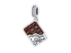 Chocolate Pendant Dangle Charm for Pandora Bracelet Necklace,100% Genuine 925 Sterling Silver Charm, Best Gifts 🤩New Offer🤩 Buy any 3 charms in my store and get 1 charm off😍 (When you purchase 3 charms, you will get a 33% discount) MY STORE ALWAYS PROVIDES THE HIGHEST-QUALITY PRODUCT AT THE BEST PRICE. EACH ITEM IS BRAND NEW AND FULLY STAMPED. We ship worldwide; delivery time is estimated to be 5-15 days after the product is dispatched. Also, delivery time is going to depend on your region and the efficiency of your local logistics provider. Make sure to contact us if you require an exact delivery time. Please contact us before leaving a negative review or opening a case if your order does not arrive within the estimated delivery time. We will do everything possible to solve the problem Pandora Armband, Charms Pandora, Bracelet Pandora, Handmade Chocolates, Pandora Bracelet Charms, Dangle Charms, Pandora Bracelet, Bracelet Necklace, Sterling Silver Charm