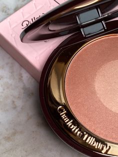 Charlotte Tilbury Aesthetic, Aphrodite Beauty, Cosmetics Aesthetic, Brand Moodboard, Makeup Wishlist, Blush Beauty