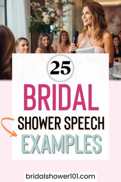 We will go over the most important factors of a bridal shower speech. We will also provide the answers to:

Why you should make a speech
Who should do the speech
When to do it
What to say in your speech Bridal Shower Speech, Speech Examples, Speech Ideas, What To Say, Make It Simple, Do It, Bridal Shower, Shower