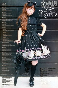 Gothic Lolita Japanese Lolita Fashion, Alice And The Pirates, Elegant Gothic, The Pirates