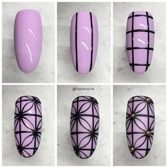 МАНИКЮР: уроки и МК on Instagram: “@fiepedersendk Random Nails, Kutek Disney, Nail Drawing, Nail Designs Tutorial, Nail Trend, Nail Art Techniques, Geometric Nail, Nail Art Designs Diy, Nail Art Designs Videos