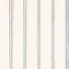 a white and blue striped wallpaper with vertical stripes on the bottom half of it