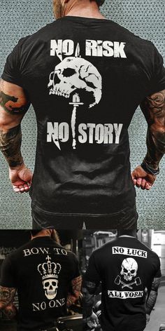 Barbarian Clothing, Mens Tshirt Designs, Tshirts Design Ideas, Logo T Shirt Design, Gym Tshirt Design, No Risk No Story, Army Tshirt, Tactical T Shirts, Weightlifting Shirts