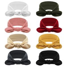 PRICES MAY VARY. GOOD and bad hair days how to wear them, Fabric hair bands that are comfortable and versatile, Without getting a headache from plastic ones. DRESHOW headbands keep your head warm without totally messing up your hairstyle. MATERIAL: 69% Cotton, 26% Nylon, 5% Rubber. Easy care machine washable, Lay Flat to Dry. Provide Excellent Performance for Absorbency, Wicking, Durability and Abrasion Resistance. SIZE: girth 15"; wide 2.75", length 7.5" can be stretched up to 16.5"; wide headb Facial Cloths, Hair Band Accessories, Yoga Headband, Bow Hair Accessories, Good And Bad, Wide Headband, Fashion Inspiration Design, Fashion Hair Accessories, Hair Bands