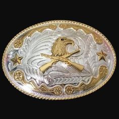 Apparel & Accessories > Clothing Accessories > Belt Buckles Wild Eagle, Equestrian Belts, Rodeo Belt Buckles, Cool Belt Buckles, Golden Belt, Cowboy Belt Buckles, Buckle Booties, Buckles Fashion, Western Belt Buckles