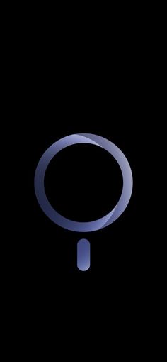 an image of a black background with a blue ring on it's left side