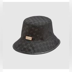 *****Never Worn Gucci Bucket Hat That Reverses To Original Gg Canvas. Black And Grey Wool On One Side Black Original Gg Canvas On The Other Side. Interlocking G Leather Patch. Main Fabric: 100% Wool. Made In Italy. Comes With Dust Bag Designer Black Bucket Hat, Designer Black Brimmed Hat, Gucci Designer Wide Brim Hat, Gucci Elegant Short Brim Hat, Elegant Gucci Short Brim Hat, Gucci Luxury Brimmed Hat, Luxury Gucci Brimmed Hat, Classic Gucci Short Brim Hat, Designer Gucci Hats With Short Brim