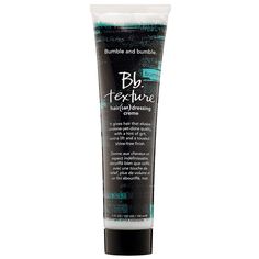 A gel-creme that creates a tousled, undone-yet-done effect. This product gives hair a hint of grit, some extra lift, and a tousled, shine-free finish. Its dry moisture finish leaves hair matte but not parched. It's made to mess with perfection and craft one-of-a-kind, freehand looks. Piecy Bob, Texture Hair, Beach Curls, Beach Wave Hair, Sephora Beauty, Bumble And Bumble, Styling Cream, Ashley Graham, Hair Cream