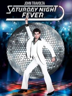 the poster for michael jackson's saturday night fever