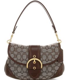 COACH Soho Signature Jacquard Shoulder Bag | Dillard's Tas Coach, Luxury Bags Collection, Girly Bags, Fancy Bags, Cute Purses, Cute Bags