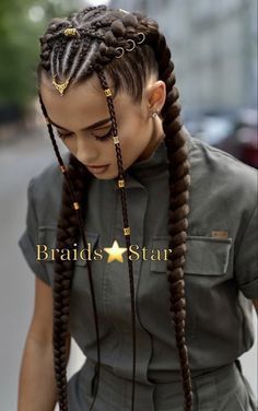 Braids Summer, Rave Hair, Fest Outfits, Braided Cornrow Hairstyles, Cornrow Hairstyles, Hairstyles Braids, Long Braids