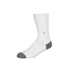 Product Features  Crew Length Sock Ultra Soft Fabric Arch Support Seamless Toe Closure Will Be the Best Sock You Have Ever Worn Cotton / Polyester / Spandex Blend Lightweight Casual Sports Socks, Casual Lightweight White Socks, Casual White Lightweight Socks, White Stretch Sweat-resistant Socks, Casual Moisture-wicking Comfortable Socks, Casual White Anti-odor Socks, Comfortable Moisture-wicking Stretch Socks, Comfortable Stretch Moisture-wicking Socks, Moisture-wicking Stretch Comfortable Socks