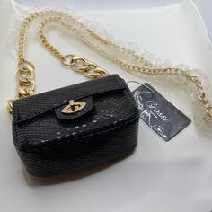 Brand New! Elegant And Sophisticated Purse. Final Sale. Elegant Black Bags For Day Out, Elegant Black Bag For Day Out, Elegant Black Bag For Going Out, Chic Black Shoulder Bag For Party, Trendy Black Bag For Going Out, Crossbody Clutch Purse, Félicie Pochette, Michael Kors Mercer, Leather Company