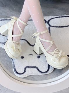 Product information: Heel height: 7cm Platform height: 2cm Color classification: blue, milk powder, milk white solid color, pink, Black Pink Size: 34,35,36,37,38,39,40,41 Packing list: 1pairs* Shoes Product Image: