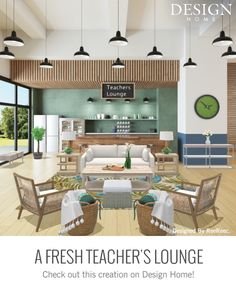 a fresh teacher's lounge check out this creation on design home