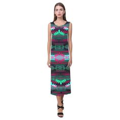 Okotoks Horizon Phaedra Sleeveless Open Fork Long Dress (Model D08) Phaedra Sleeveless Open Fork Long Dress (D08) e-joyer Xxxl Dress, Native American Clothing, Dresses Xxl, Model Dress, Xl Dress, Dresses Xs, Quick Dry, Long Dress, Cold Water