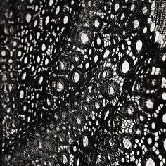 Black Lace Fabric,Designer Fabric,Hollow Fabric,Lace Fabric,Soft Fabric,Summer Dress Fabric,Fabric By The Yard,Wedding Lace Fabric 🌷 Beautiful and soft tulle lace fabric, which is perfect for wedding dresses,doll clothes,evening dresses,couture,costume,party apparel,home decoration and other projects you like 🌻 Available Cuts: 1 meter etc  (If you order multiple quantity, it will be in one piece). 🌸 Dimensions: The whole fabric size about 140-150cm wide. 🌹   Care instructions: Can be washed Creepy Lace Fabric, Evening Dresses Couture, Dresses Couture, Black Lace Fabric, Couture Evening Dress, Yard Wedding, Party Kleidung, Wedding Lace, Soft Tulle