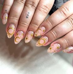 If you haven't heard about the moon and star nail designs, you're at the right place - we have selected over thirty of the cutest style to inspire your next Crescent Moon Nails Acrylic, Nail Art Designs Moon And Stars, Space Theme Nail Art