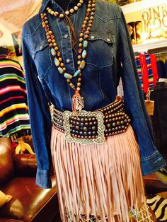 Western Fringe Skirt, Cute Cowboy Boot Outfits, Calgary Stampede, Minnetonka Moccasins, Rodeo Queen, Estilo Country