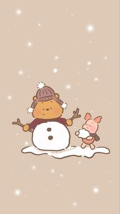 Disney Doodles, Cute Backgrounds For Iphone, Winnie The Pooh Pictures, Winnie The Pooh Christmas, Cute Winnie The Pooh, Christmas Phone Wallpaper, Cute Christmas Wallpaper