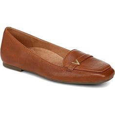 Vionic Women's Hayes Loafer Tan Leather J0816L4201 Casual Loafers Women, Loafers Women, My Clothing Style, Vionic Shoes, Travel Shoes, Casual Loafers, Fashion Footwear, Wedge Boots, Retail Therapy