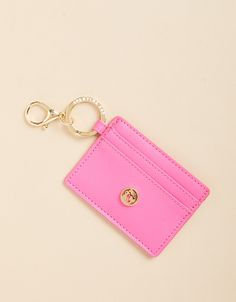 Rose Key Chain Card Holder from Spartina 449 Vinyl Exterior, Spartina 449, Keychain Wallet, Straw Bags, Simply Chic, Women Rising, Cute Keychain, Christmas List, Card Wallet