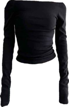 Body Curves, Sleeve Designs, Shoulder Sleeve, Long Sleeve Tee, Black Tee, Classic Black, Fitness Fashion, Off Shoulder, Long Sleeve Tees