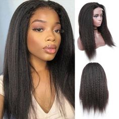 Straight Human Hair Wigs, Middle Part Hairstyles, Closure Wigs, Cheap Human Hair, Hair Detangler, Lace Closure Wig, Closure Wig, Straight Human Hair, Swiss Lace